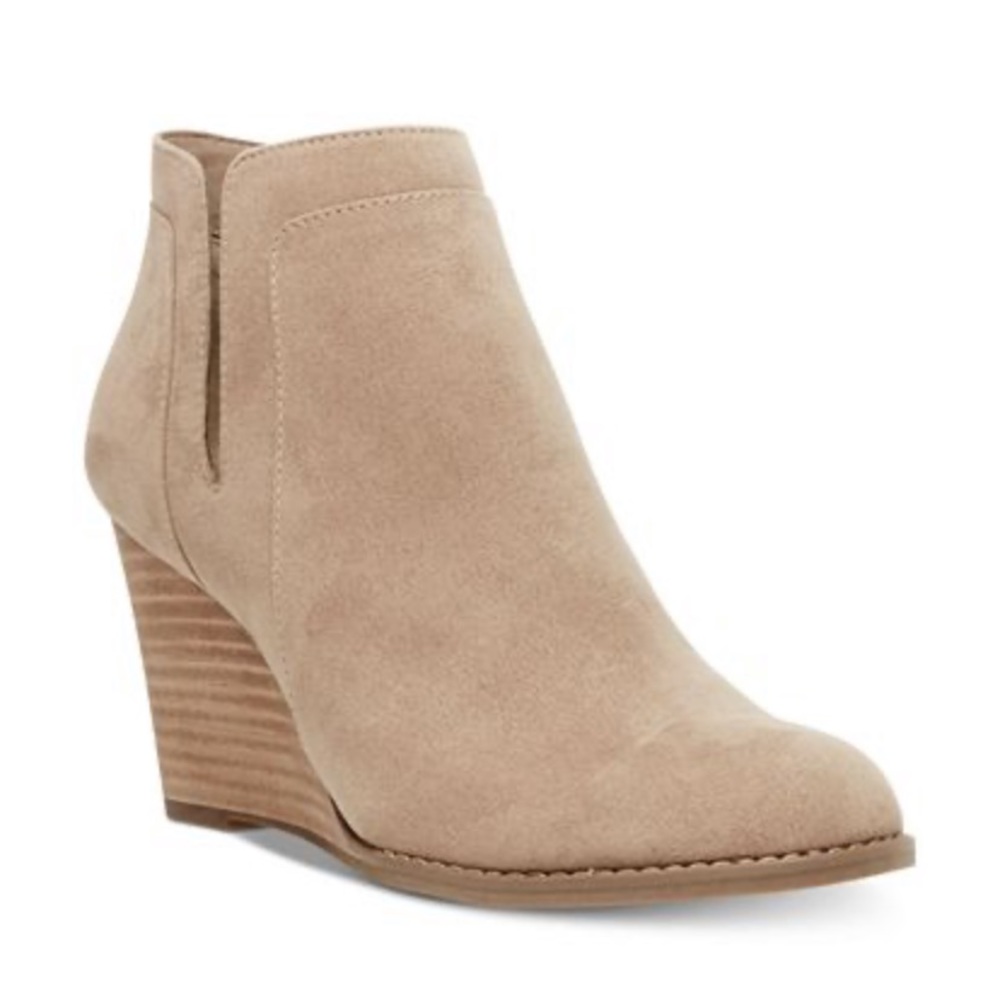 Madden Girl Greteel Wedge Booties